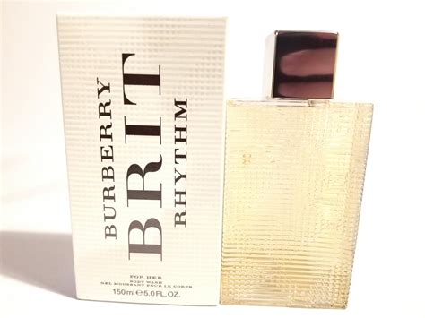 burberry showergel burberry brit r 150 ml|burberry rhythm for women.